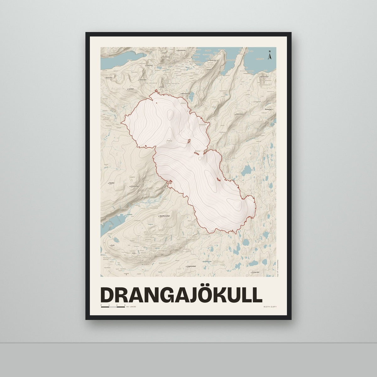 Drangajökull – Sandur, rauður