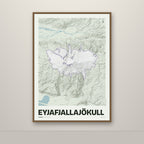 Eyjafjallajökull – Mosi, lúpínufjólublár