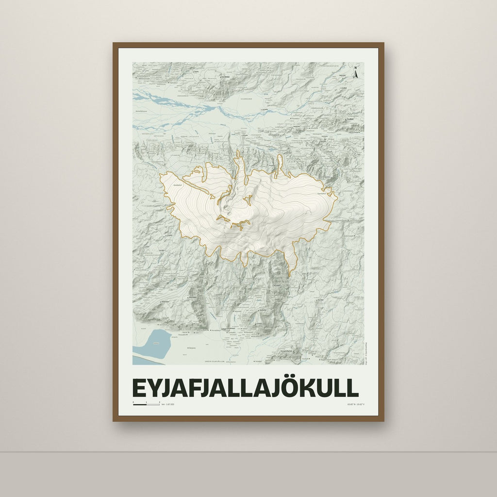 Eyjafjallajökull – Mosi, okkurgulur