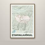 Eyjafjallajökull – Mosi, rauður