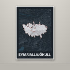 Eyjafjallajökull – Nótt, rauður