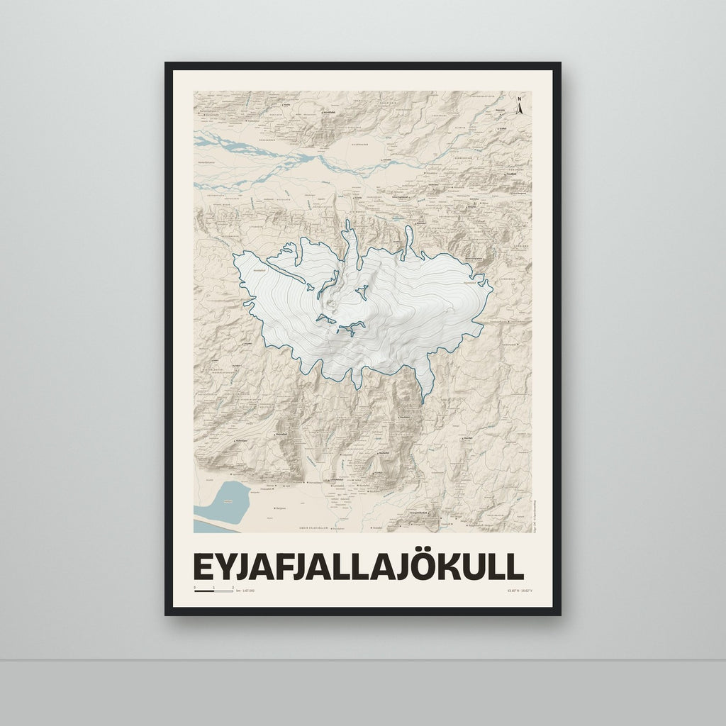 Eyjafjallajökull – Sandur, blár