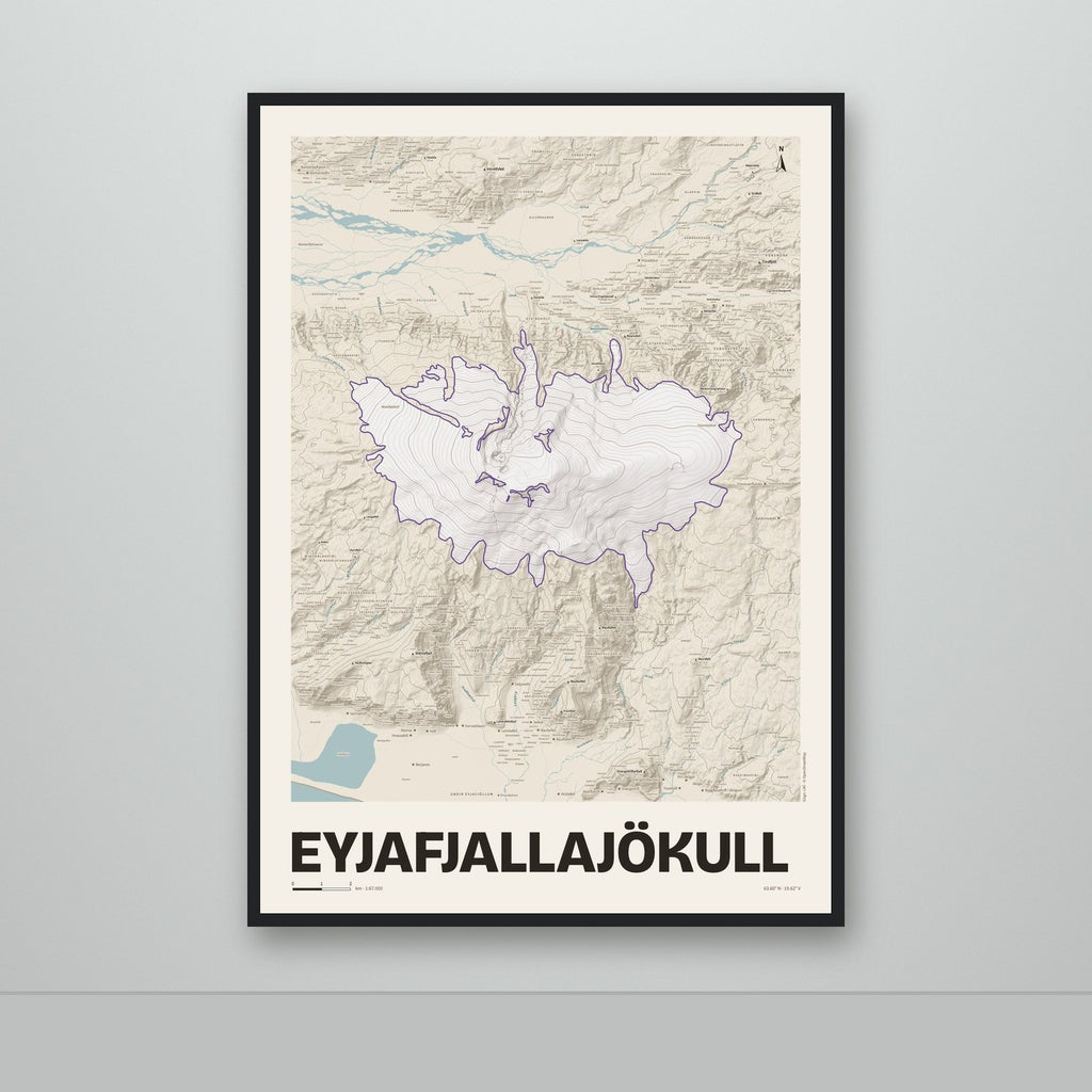 Eyjafjallajökull – Sandur, lúpínufjólublár