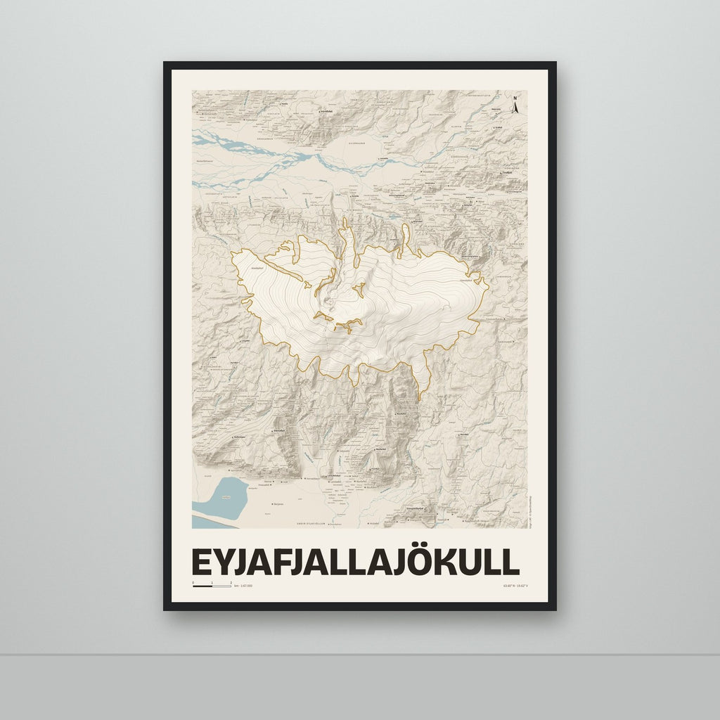 Eyjafjallajökull – Sandur, okkurgulur