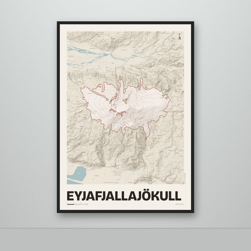 Eyjafjallajökull – Sandur, rauður