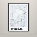 Hofsjökull – Ljóst, blár