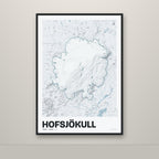 Hofsjökull – Ljóst, blár