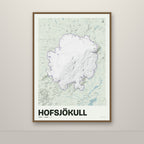 Hofsjökull – Mosi, lúpínufjólublár
