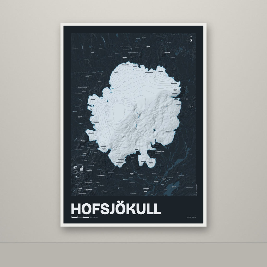 Hofsjökull – Nótt, blár
