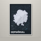Hofsjökull – Nótt, lúpínufjólublár