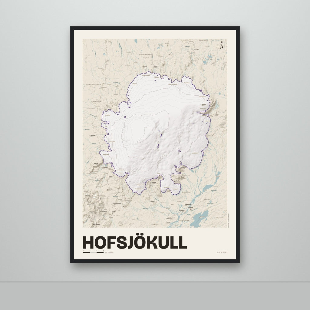 Hofsjökull – Sandur, lúpínufjólublár