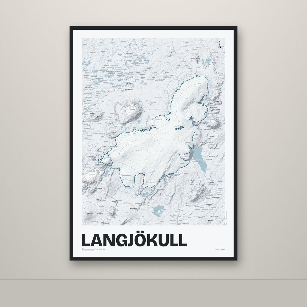 Langjökull – Ljóst, blár