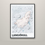 Langjökull – Ljóst, rauður