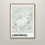 Langjökull – Mosi, blár