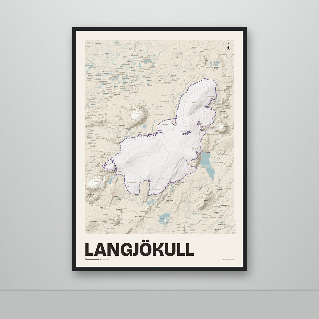 Langjökull – Sandur, lúpínufjólublár