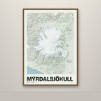 Mýrdalsjökull – Mosi, blár
