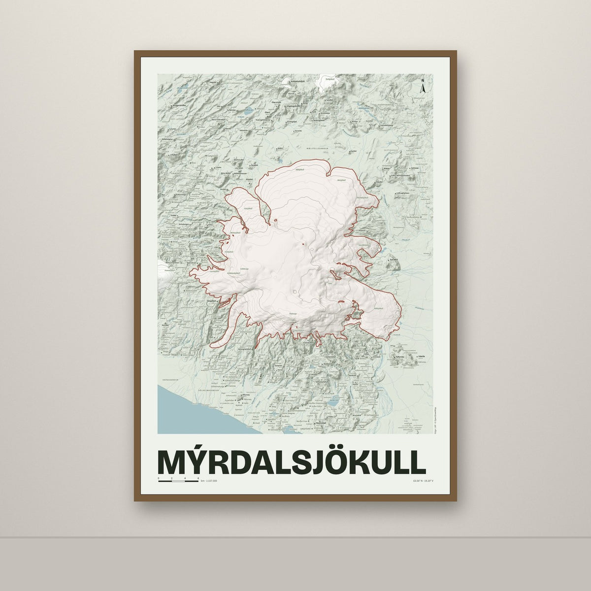 Mýrdalsjökull – Mosi, rauður