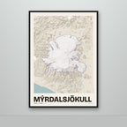 Mýrdalsjökull – Sandur, lúpínufjólublár