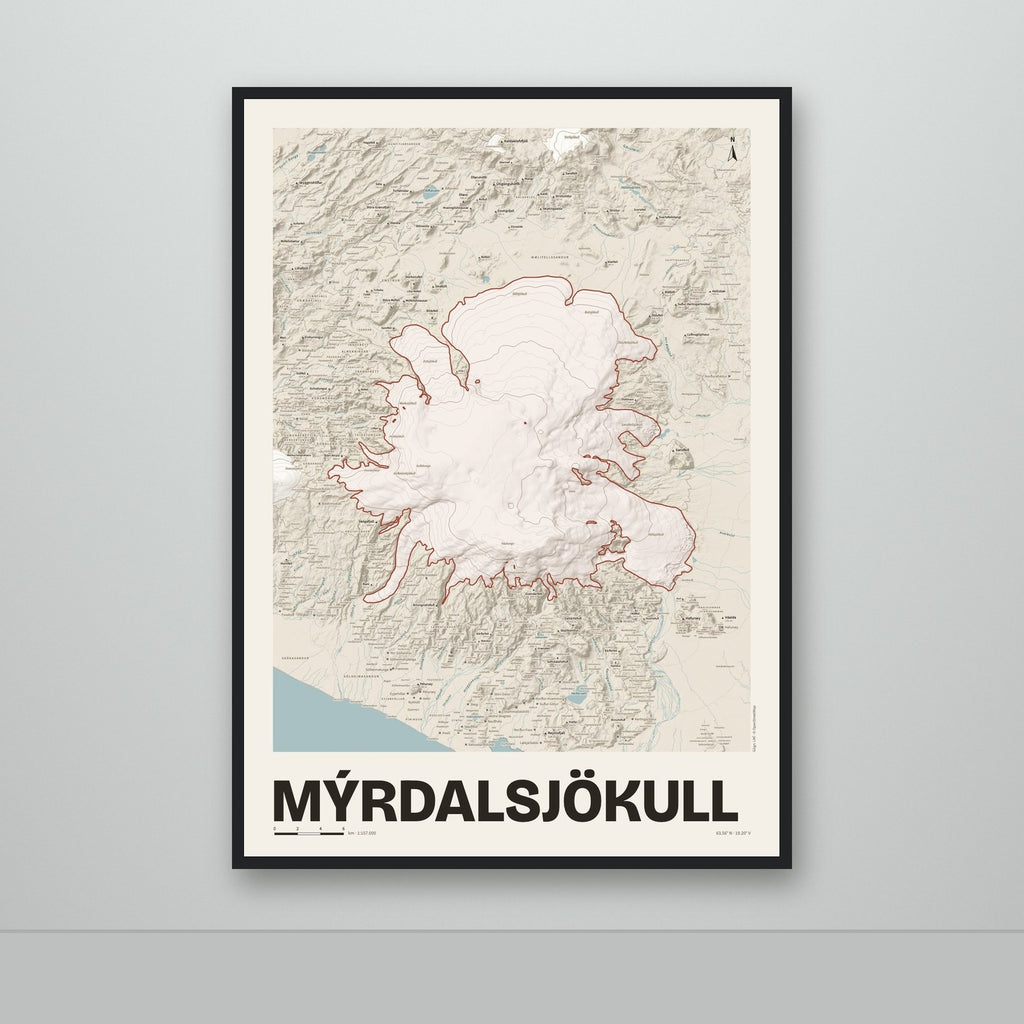 Mýrdalsjökull – Sandur, rauður