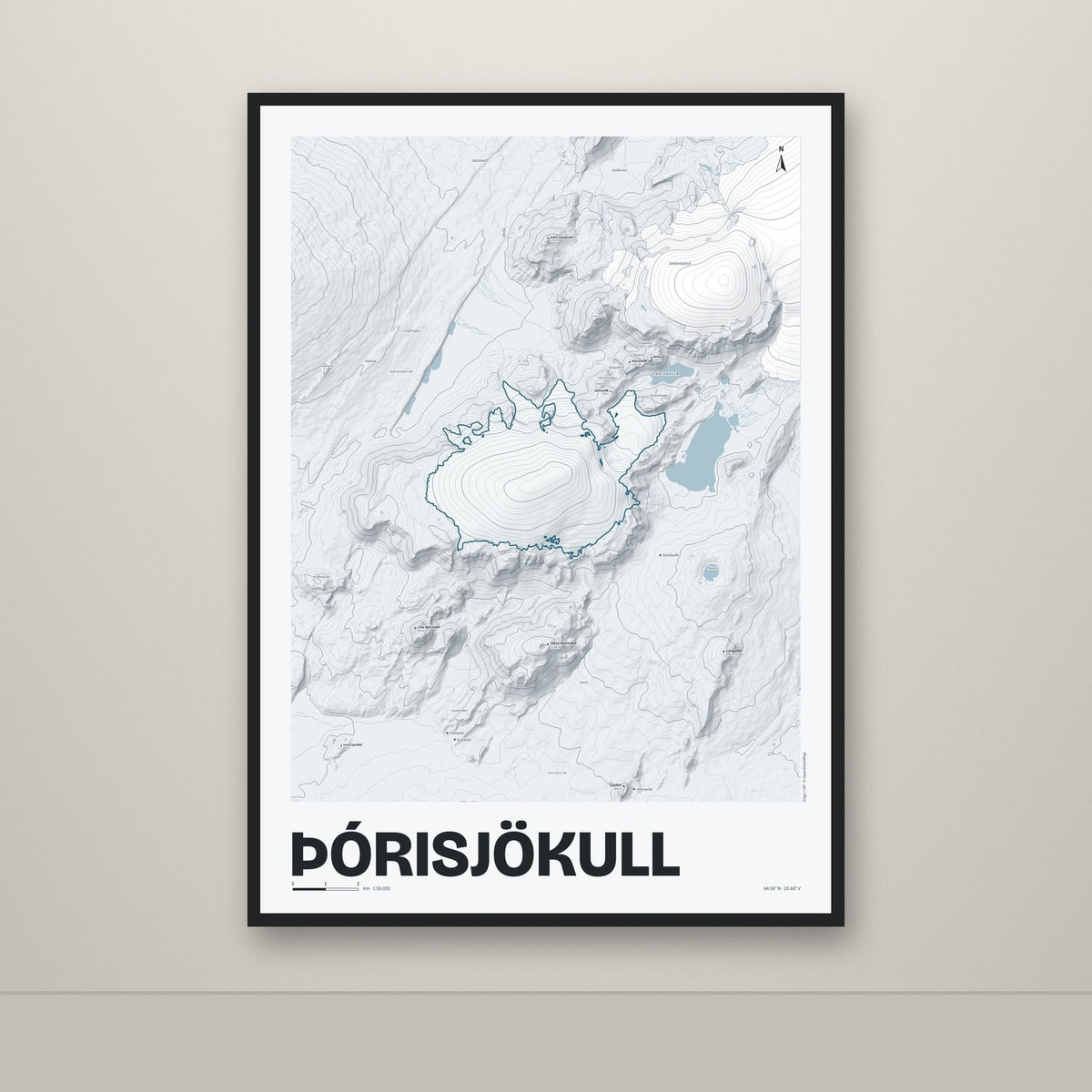 Þórisjökull – Ljóst, blár