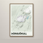 Þórisjökull – Mosi, lúpínufjólublár
