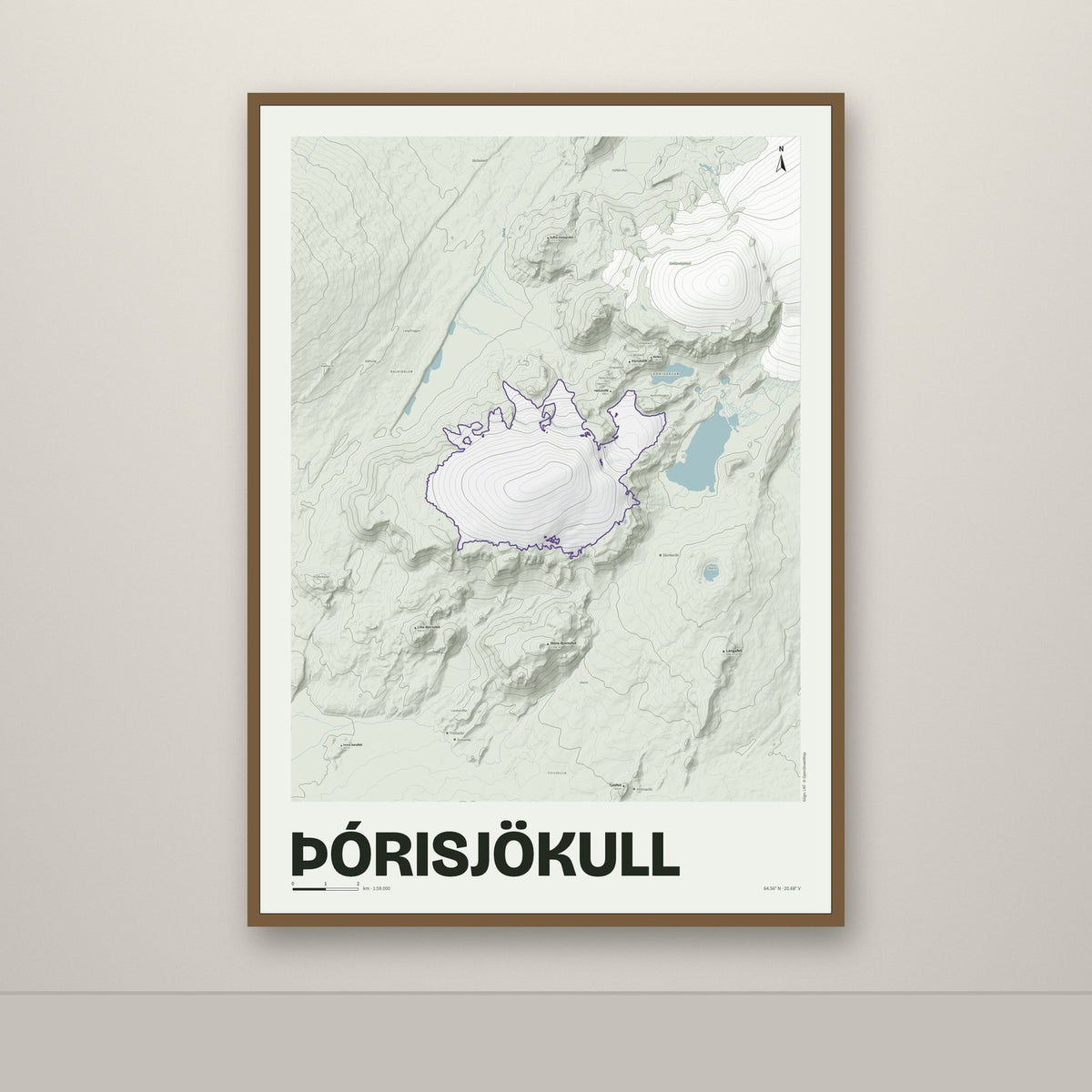 Þórisjökull – Mosi, lúpínufjólublár