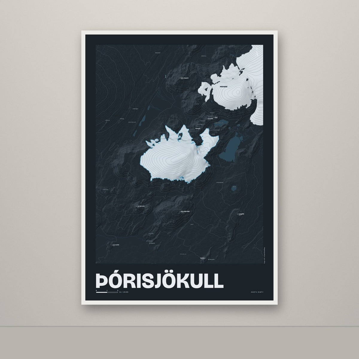 Þórisjökull – Nótt, blár