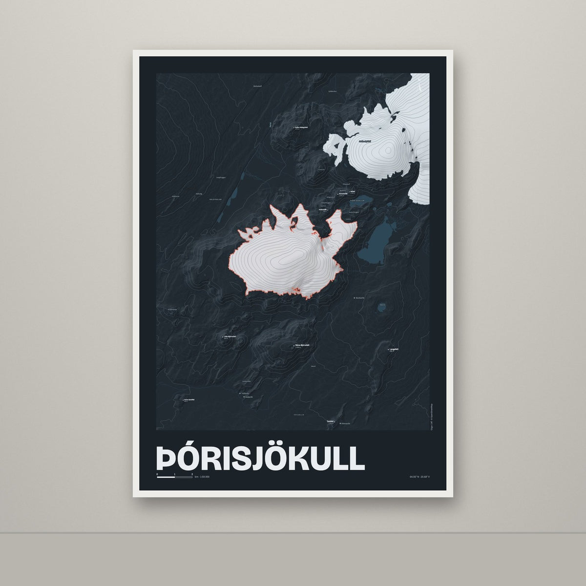 Þórisjökull – Nótt, rauður