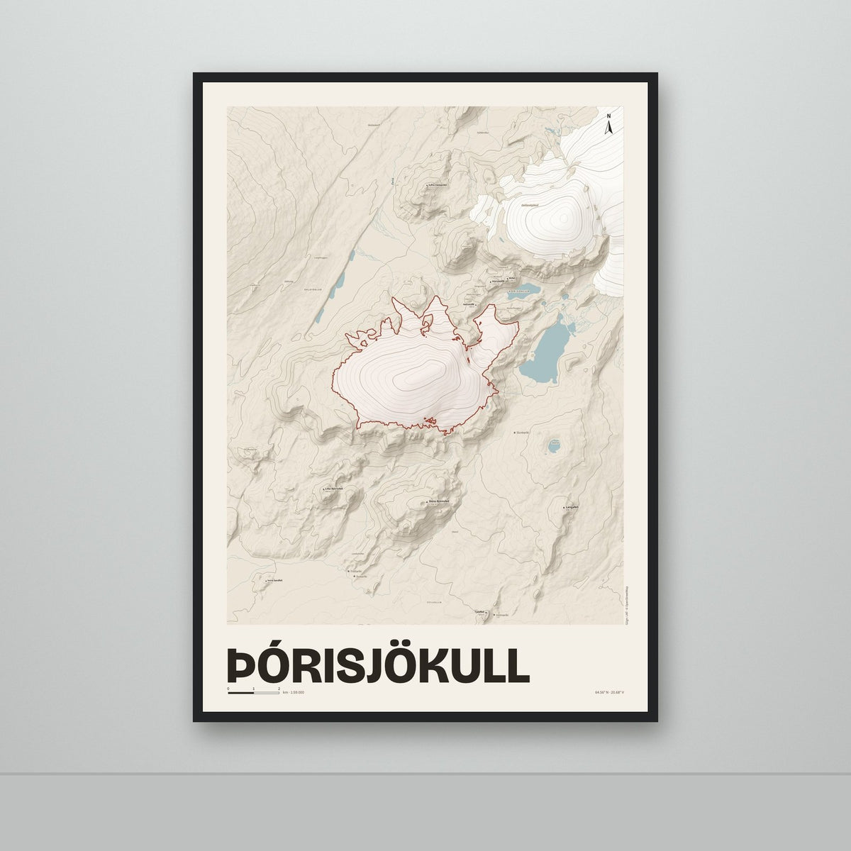 Þórisjökull – Sandur, rauður