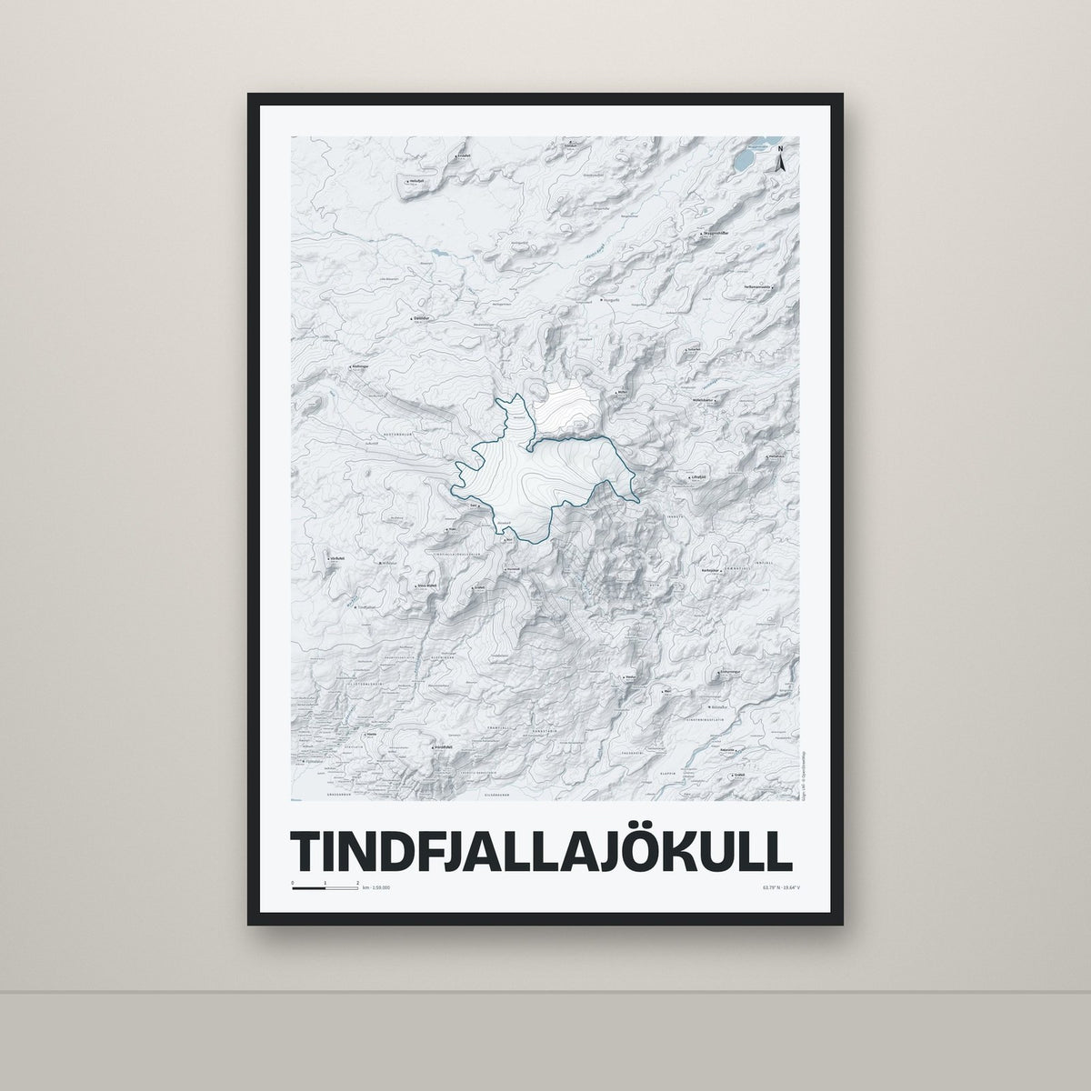Tindfjallajökull – Ljóst, blár