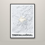 Tindfjallajökull – Ljóst, okkurgulur