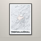Tindfjallajökull – Ljóst, rauður