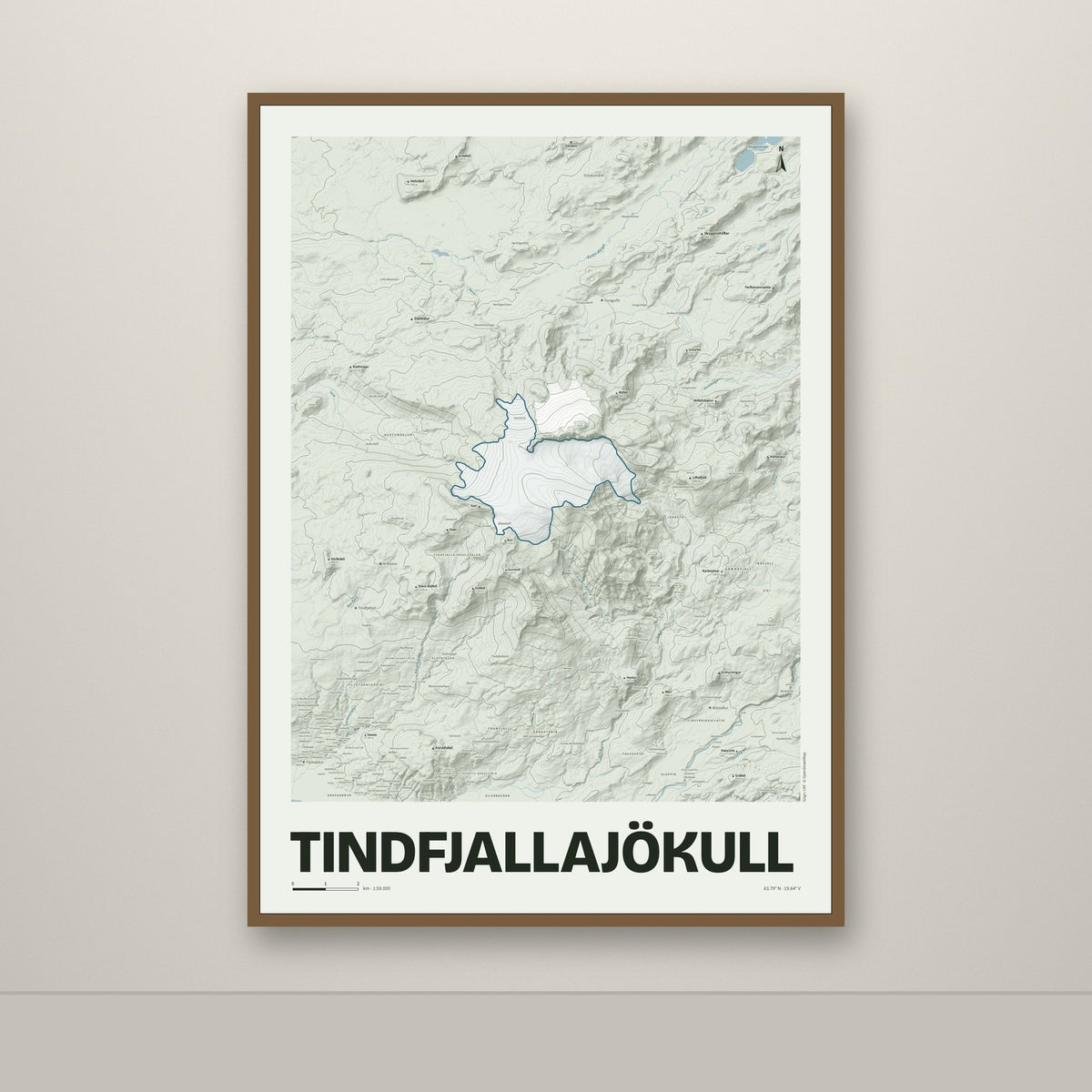Tindfjallajökull – Mosi, blár