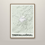 Tindfjallajökull – Mosi, lúpínufjólublár