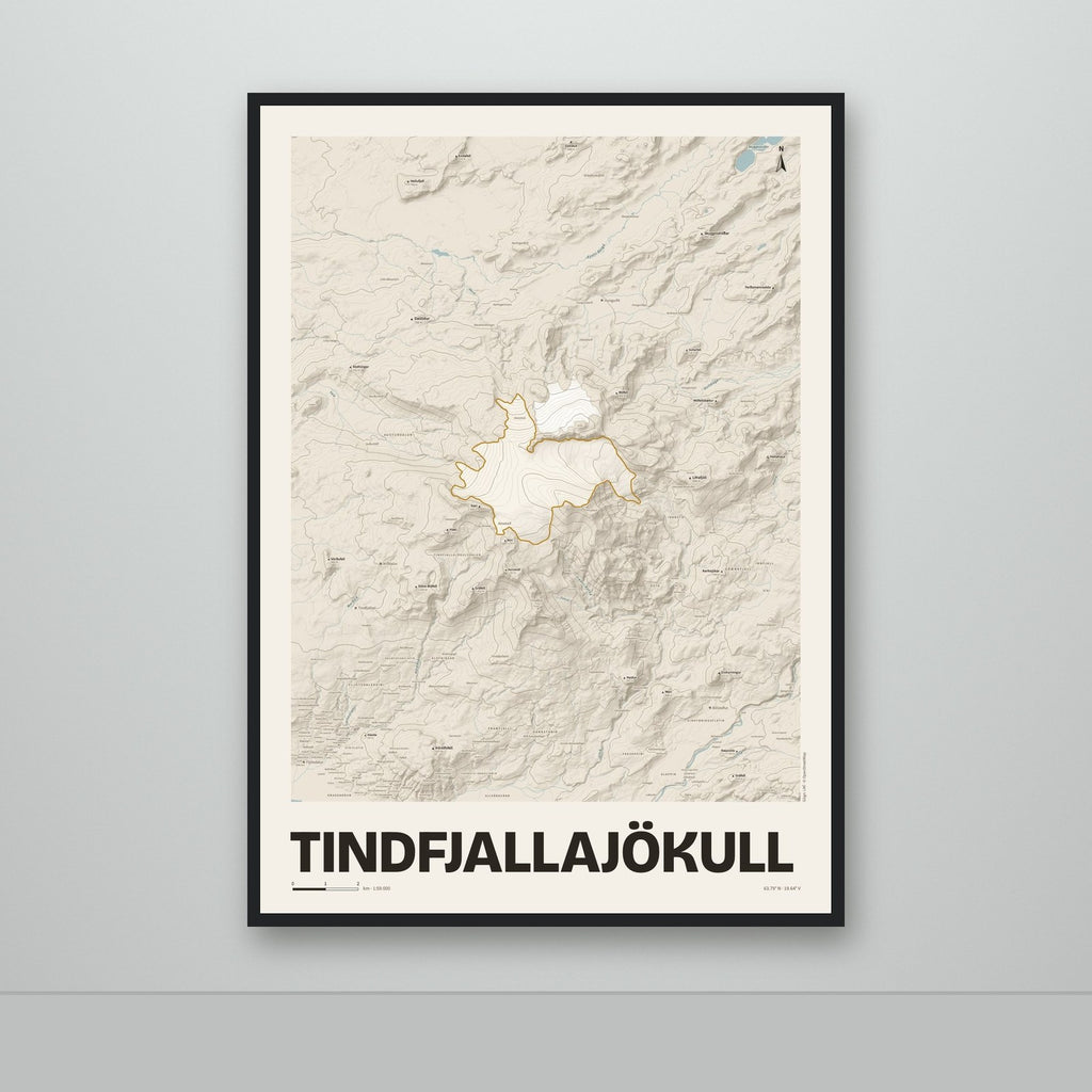 Tindfjallajökull – Sandur, okkurgulur