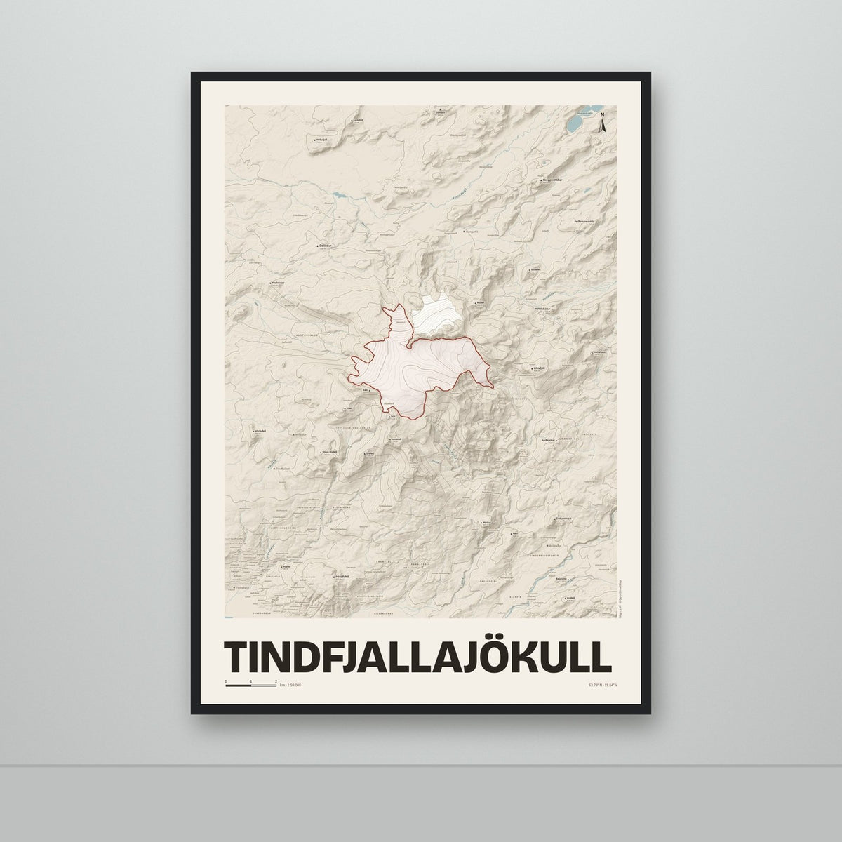 Tindfjallajökull – Sandur, rauður