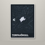 Torfajökull – Nótt, lúpínufjólublár
