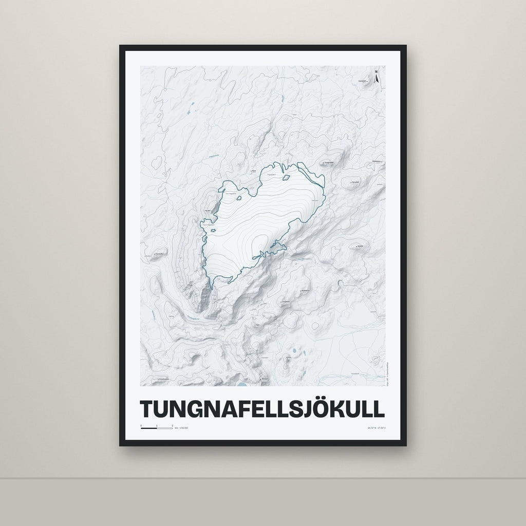 Tungnafellsjökull – Ljóst, blár