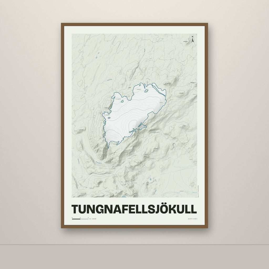 Tungnafellsjökull – Mosi, blár