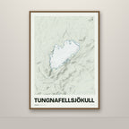 Tungnafellsjökull – Mosi, blár