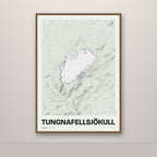 Tungnafellsjökull – Mosi, lúpínufjólublár