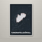 Tungnafellsjökull – Nótt, rauður