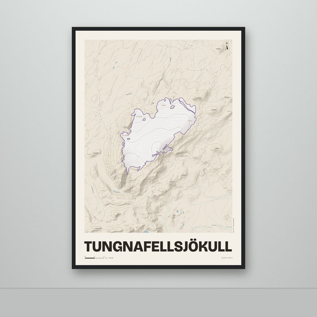 Tungnafellsjökull – Sandur, lúpínufjólublár