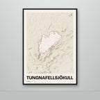 Tungnafellsjökull – Sandur, rauður