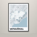 Vatnajökull – Ljóst, blár
