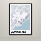Vatnajökull – Ljóst, lúpínufjólublár