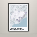 Vatnajökull – Ljóst, lúpínufjólublár