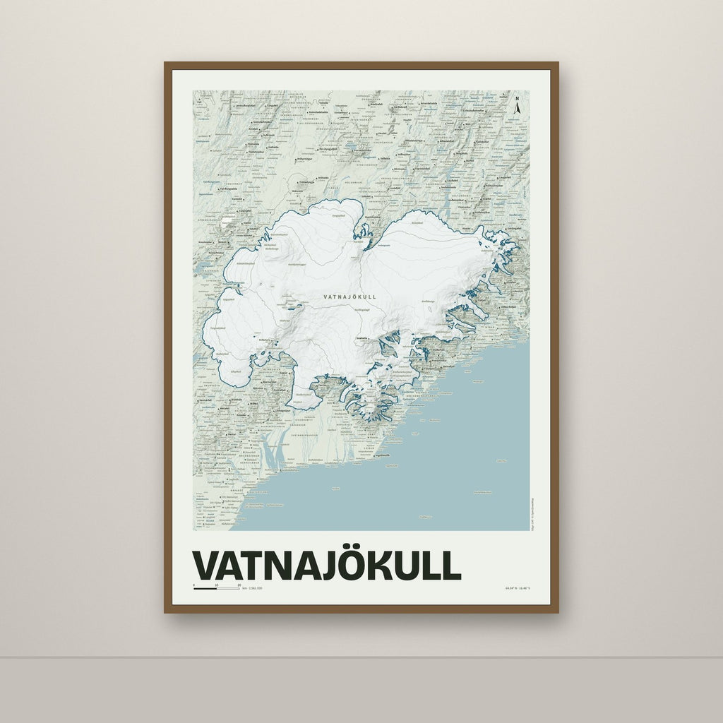 Vatnajökull – Mosi, blár