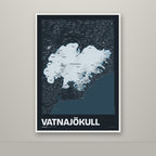 Vatnajökull – Nótt, blár