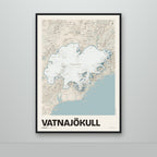 Vatnajökull – Sandur, blár